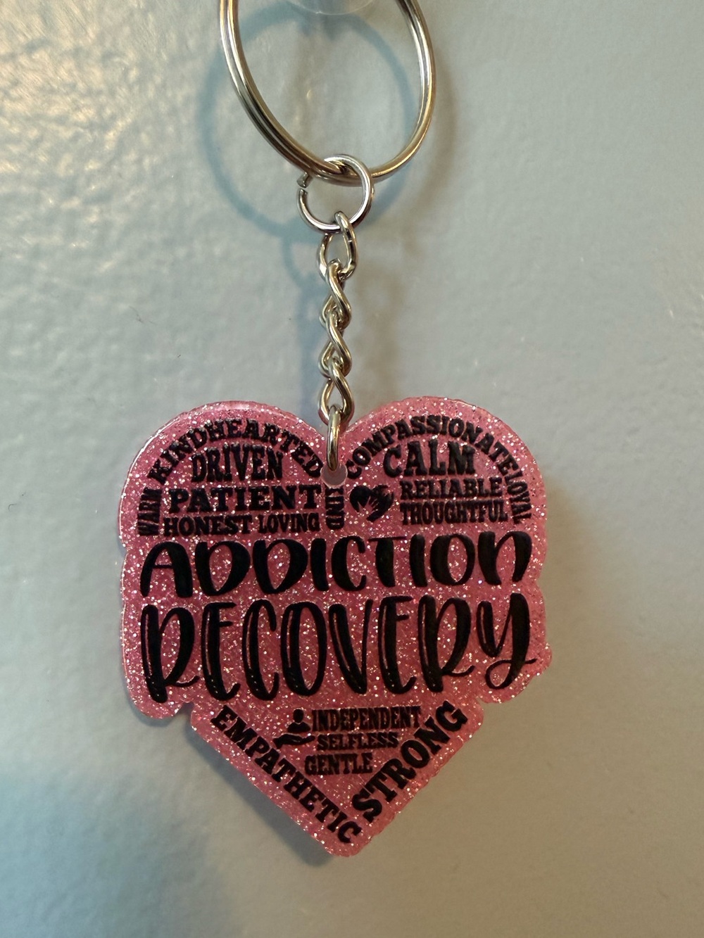 Addiction Recovery Keychain